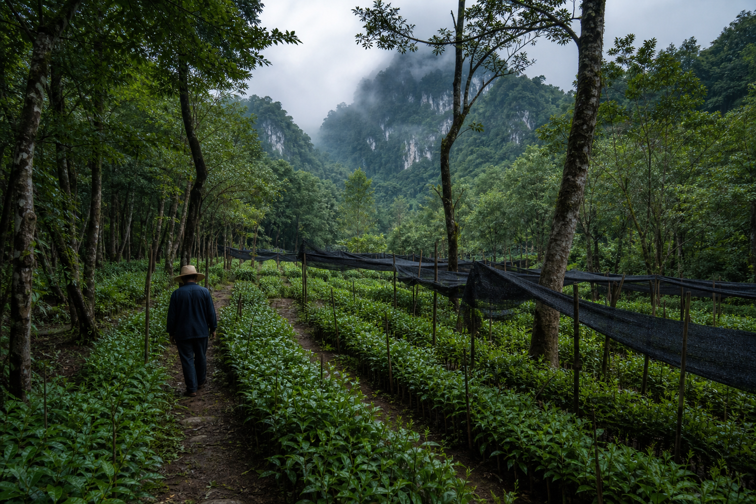 贵州林下黄精种植场景